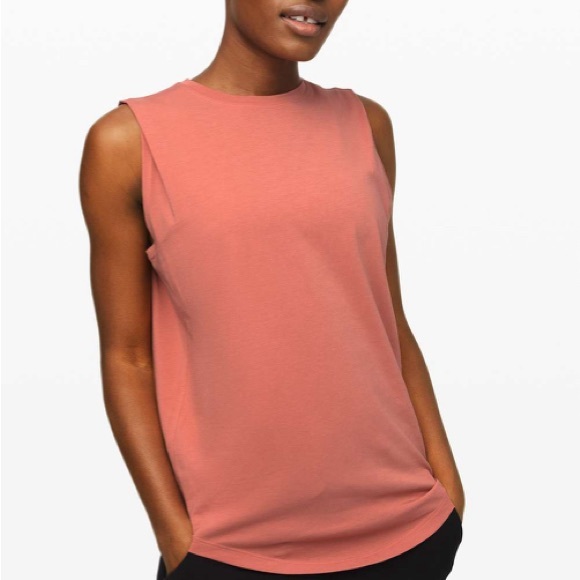 Lululemon🍋Brunswick Pima Cotton muscle tank❤️ - Picture 7 of 14